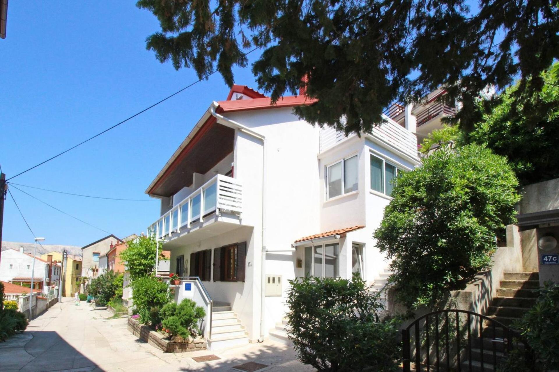 Apartments Silvija Cubranic Baška Exterior foto
