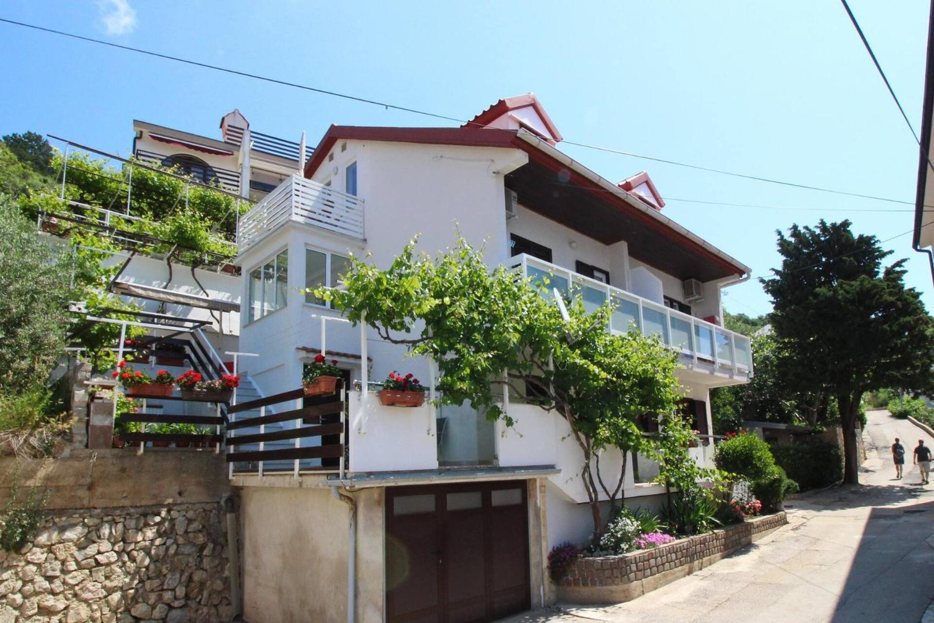 Apartments Silvija Cubranic Baška Exterior foto